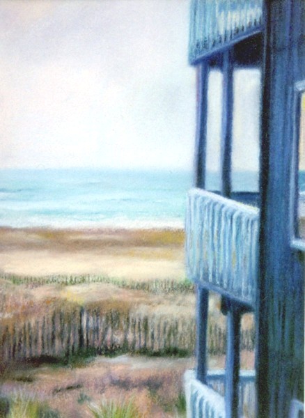 Laura McMillan beach paintings