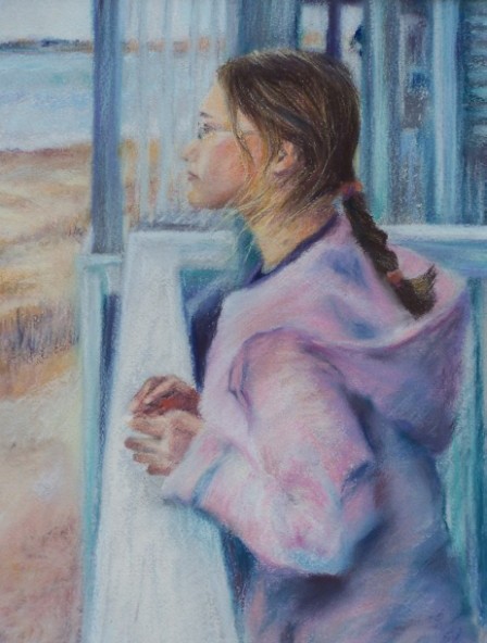 Laura McMillan beach paintings