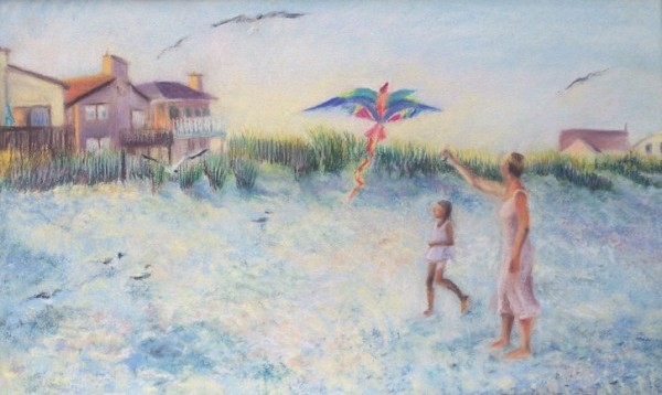 Laura McMillan beach paintings 