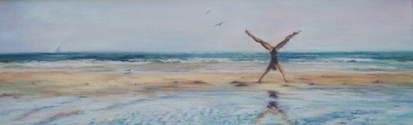 Laura McMillan beach paintings 