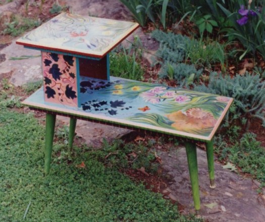 Laura McMillan painted furniture