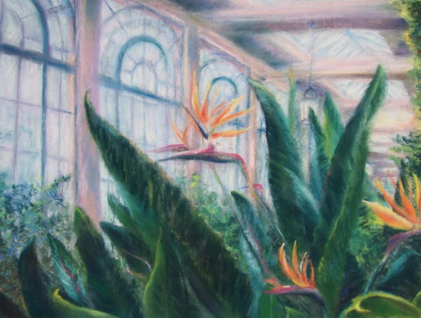 Laura McMillan Longwood Gardens pastels