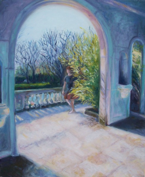 Laura McMillan Longwood oil paintings