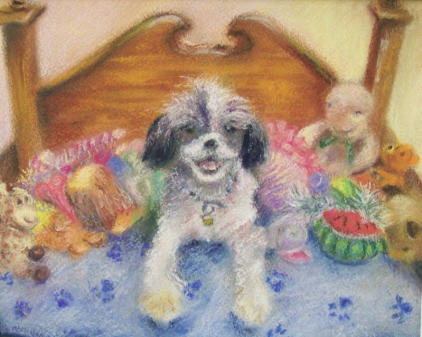 Laura McMillan commissioned pastels