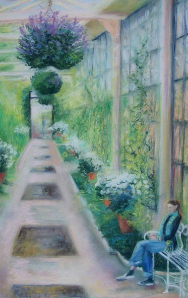 Laura McMillan Longwood Gardens pastels