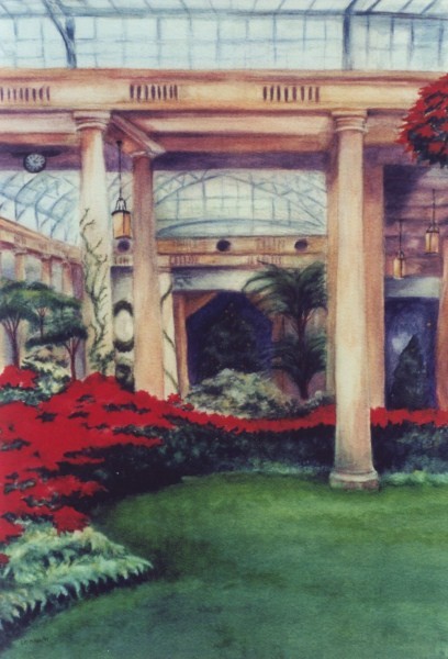 Laura McMillan Longwood Gardens paintings