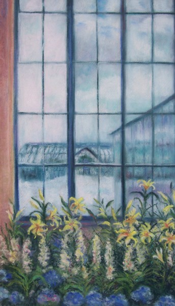 Laura McMillan Longwood Gardens pastels