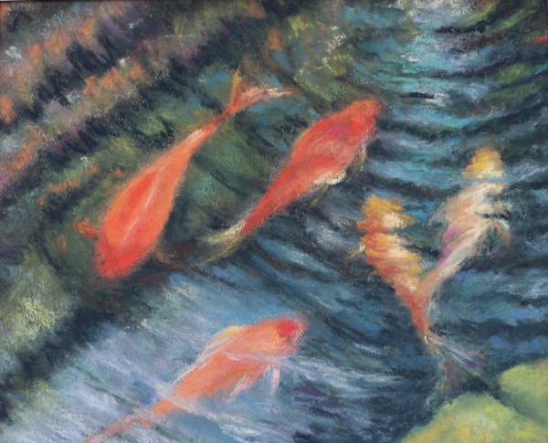 Laura McMillan Longwood Gardens pastels