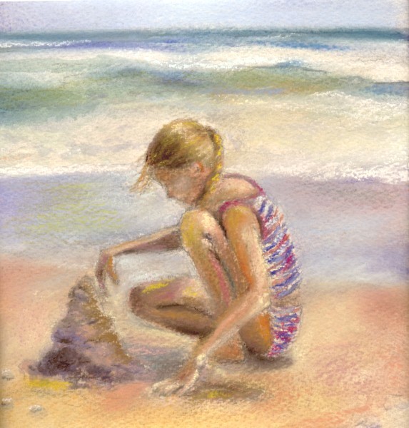 Laura McMillan beach paintings