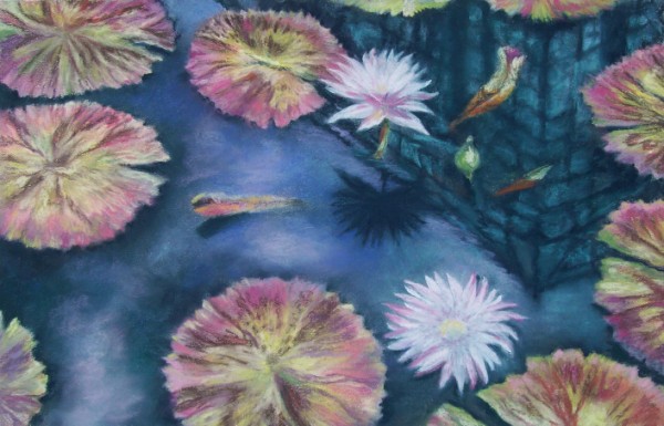 Laura McMillan Longwood Gardens pastels